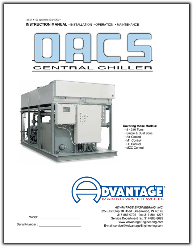 OACS Central Chiller Manual
