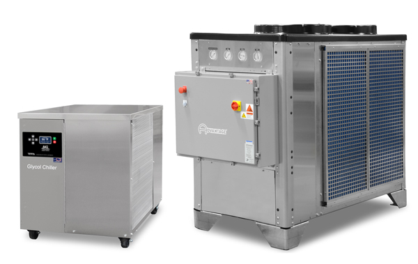Glycol Chillers - Indoor and Outdoor Units